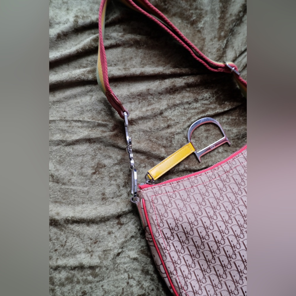 Christian Dior Diorissimo Rasta Shoulder Bag - Picture 4 of 6